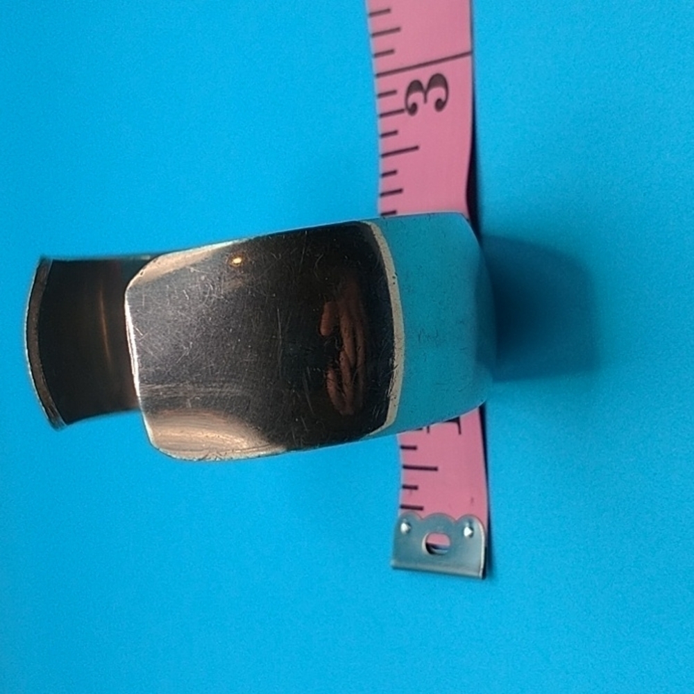 Pewter Solid Cuff Bracelet - image 6